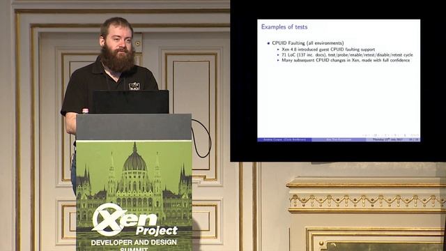 Xen Test Framework: Testing from a Guest's Perspective - Andrew Cooper, Citrix смотреть онлайн