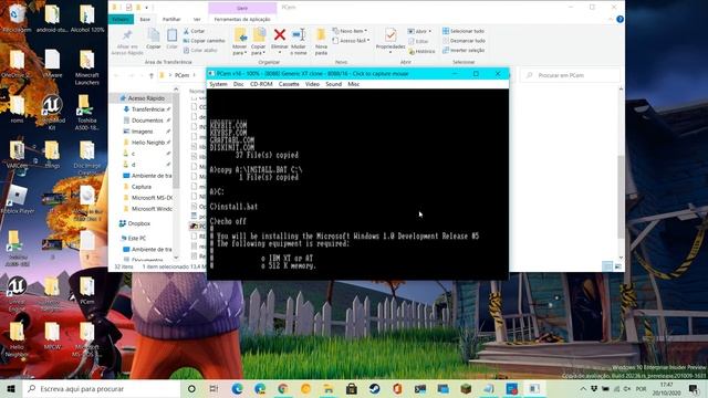How to install Windows 1.0 DR5 in PCem смотреть онлайн