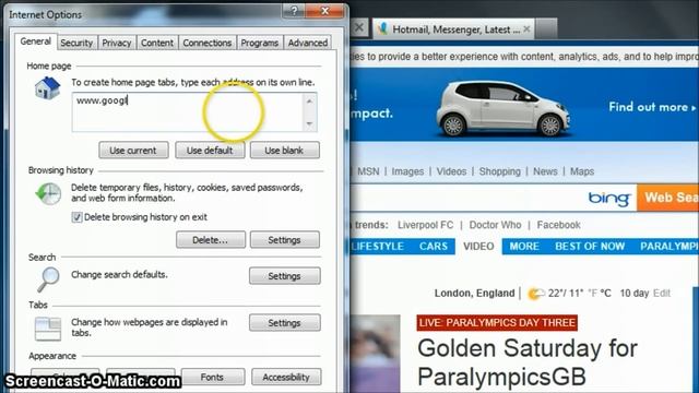How To Make Google Your Homepage For Internet Explorer смотреть онлайн