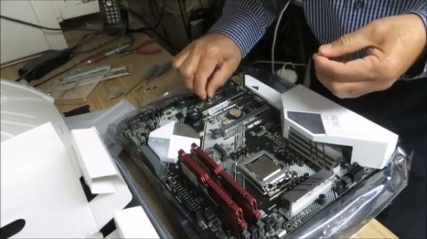 Part 7 Asus Prime Z390 A Motherboard preparation