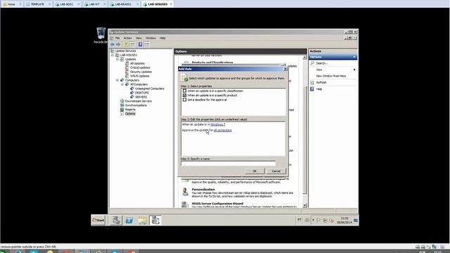 🔴 WSUS AULA18 - Approving Updates Automatically смотреть онлайн