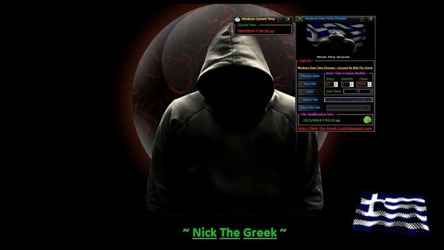Windows Date Time Changer - By {Nick The Greek} - Tutorial смотреть онлайн
