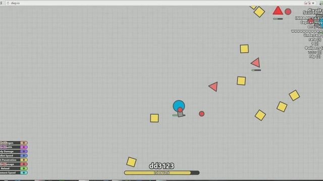 Diep.io ЖУТКИЕ ЛАГИ !! смотреть онлайн