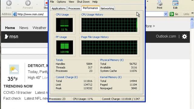 Windows XP On Only 56 MB Ram смотреть онлайн