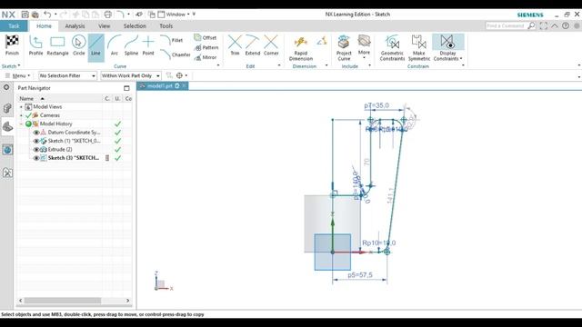 Washer Design | Siemens NX | CAD | NX Part design | Beginning Tutorial смотреть онлайн