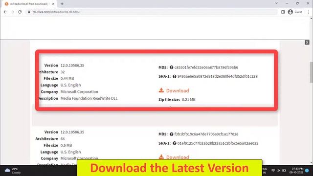 MFReadWrite dll Not Found MFReadWrite dll Is Missing Issue Windows 11 /10 /8 / 7 смотреть онлайн