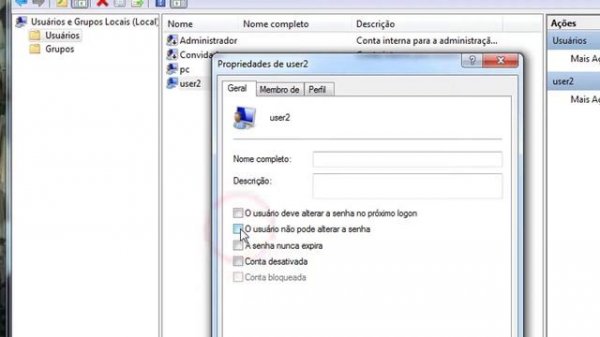 (Control Userpasswords2) criar, editar, remover usários do windows e Logon automático