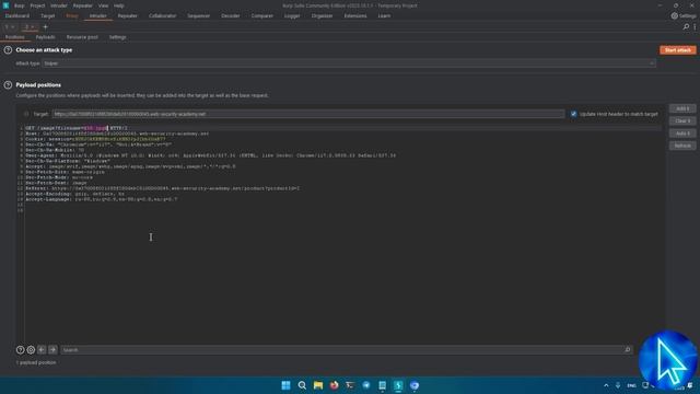 Path \ Directory traversal zaifligi | Filtrlarni burp suite orqali chetlab o'tish смотреть онлайн