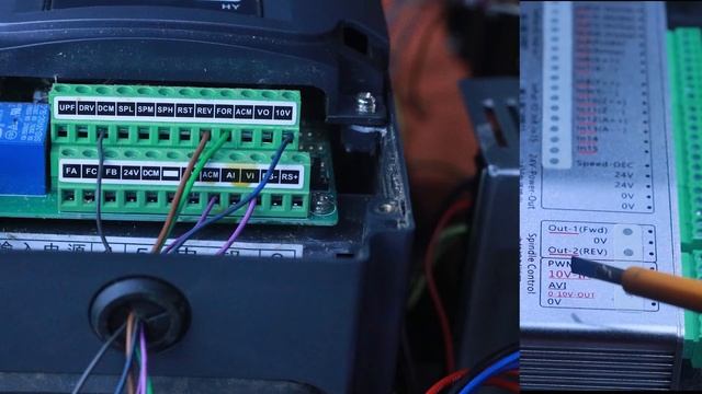 How to setup the XHC CNC controller to work with a VFD and mach3 смотреть онлайн