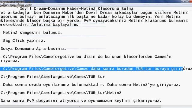 Metin2 Dosya Konumu Bulma смотреть онлайн