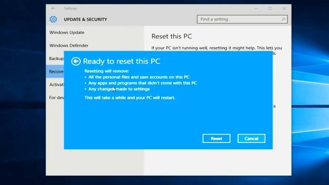 How to Reset Your Windows 10 PC смотреть онлайн
