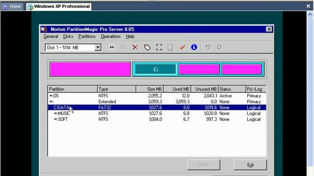 How to format a partition using Parition Magic смотреть онлайн