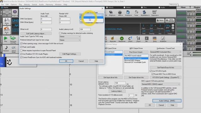 Band-in-a-Box® for Windows® - Audio Driver Setup Tutorial смотреть онлайн