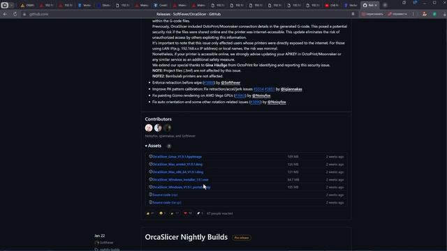 Профили Печати OrcaSlicer для Vector X смотреть онлайн