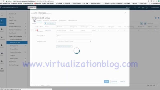 Provisioning Product in Windows 10 using VMware Workspace ONE UEM смотреть онлайн