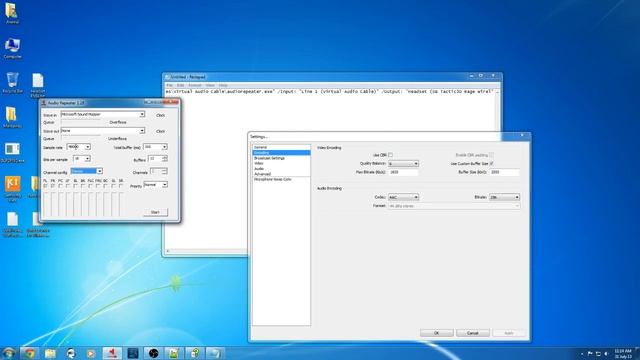 Audio Repeater with .Bat Commands смотреть онлайн