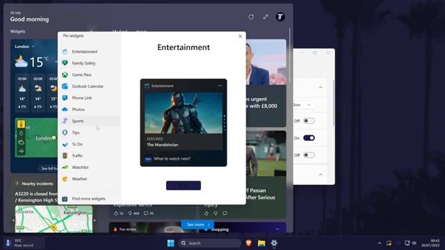 How to Add or Remove Weather Widget in Taskbar on Windows 11 PC смотреть онлайн