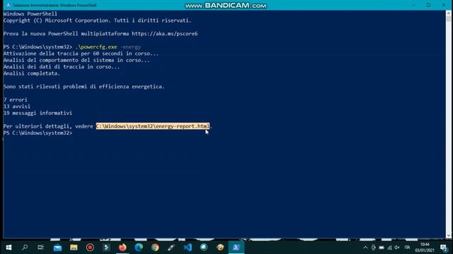 Controlla stato capacità batteria in Windows10 смотреть онлайн
