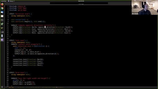 2019-04-03: Emacs as a C++ IDE - Jeff Trull, Ben Deane, Dirk Jagdmann смотреть онлайн