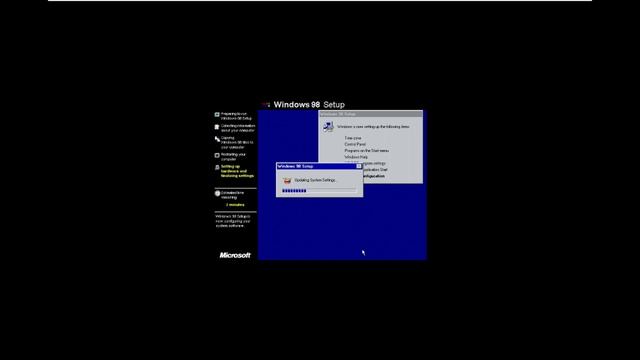 Windows 98 Second Edition - Installation in VMware смотреть онлайн
