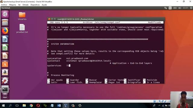 Configuración SNMP Ubuntu 16.04 смотреть онлайн