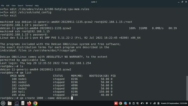 How To Create Debian (image/qcow2/raw) Template For Proxmox смотреть онлайн