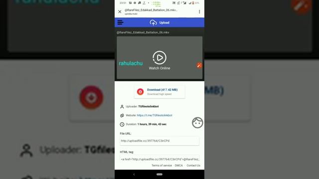 How to make a direct download link from Telegram File смотреть онлайн