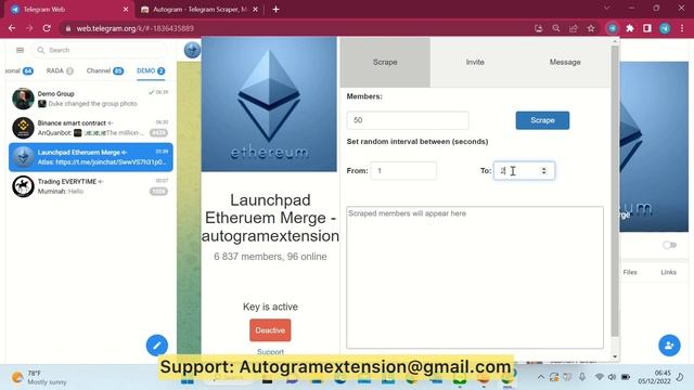 How to Scrape Telegram Group Members For FREE 2023 - Autogram Extension смотреть онлайн