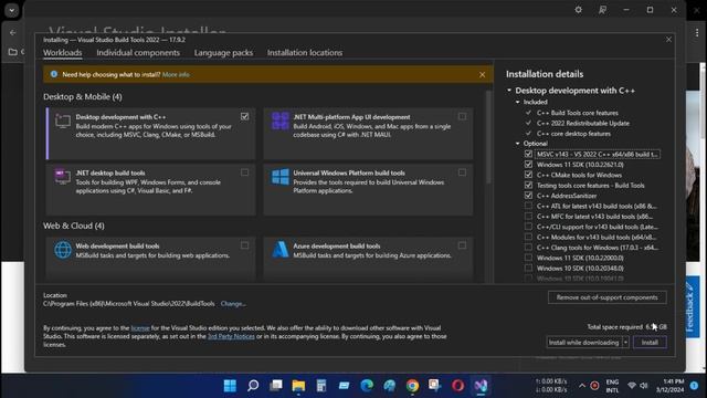 Fix "Error: Microsoft Visual C++ 14.0 or greater is required" when installing Python packages смотреть онлайн