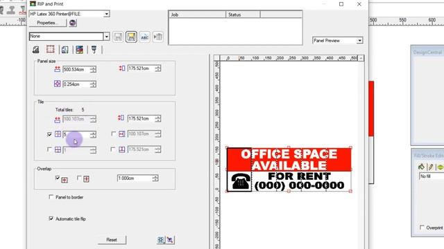 How to Tile Large Jobs using Rip and Print in Flexi 19 5 min Features смотреть онлайн