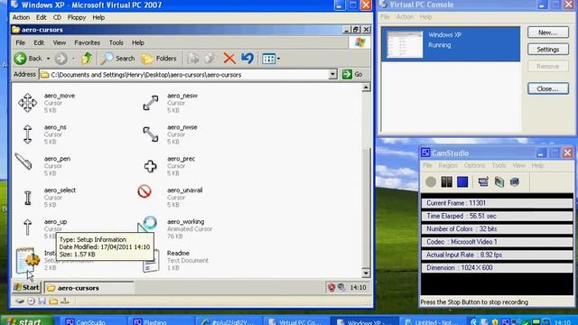 How to Get Windows Vista Cursors On XP For Free? - Aero Curser Pack смотреть онлайн
