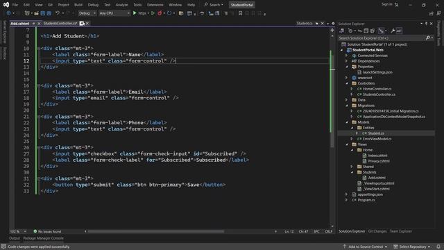 ASP.NET Core MVC CRUD Operations using .NET 8 and Entity Framework Core - MVC For Beginners Tutoria смотреть онлайн