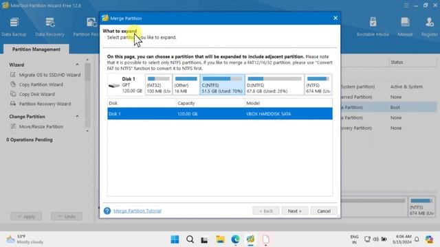 How to merge partitions in Windows 11/10 | combine disk without losing data in hard drive/ssd смотреть онлайн