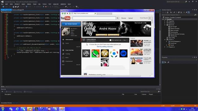 C# How to make your own webbrowser смотреть онлайн