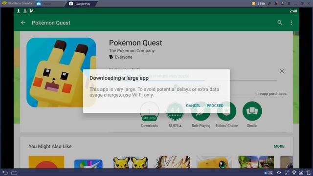 HOW TO PLAY Pokemon Quest (Android/iOS/Switch Game) on Windows/Mac | BlueStacks Emulator смотреть онлайн
