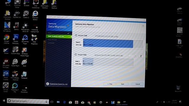 How to open Asus ROG GU501GM Install Samsung 970 PRO SSD and Clone Drive смотреть онлайн