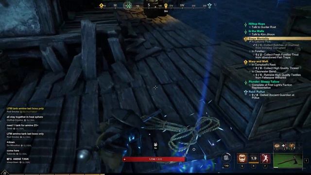 Collect Fresh Forellac Trout from abandoned Fish Traps New World Siege Mentality смотреть онлайн