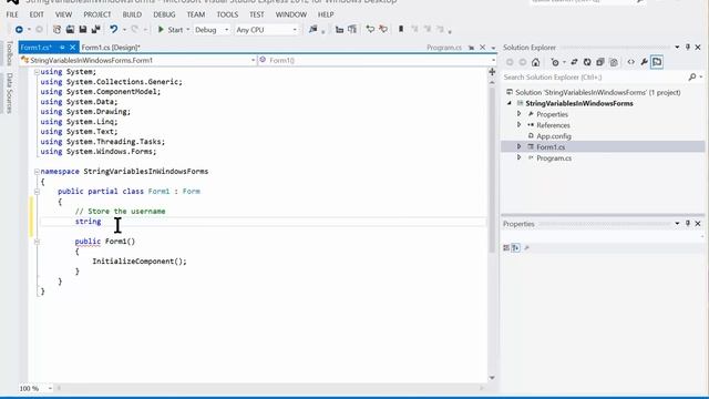Grade 10 11U 11C String Variables in Windows Forms Applications смотреть онлайн