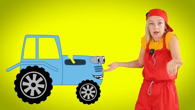 Синий трактор - Ремонт трактора песенка. смотреть онлайн