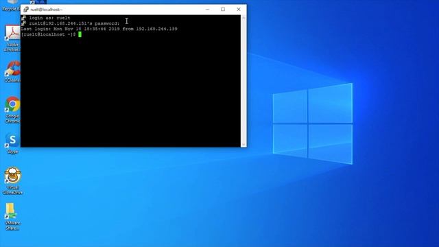 Connect to CentOS using Windows 10 смотреть онлайн