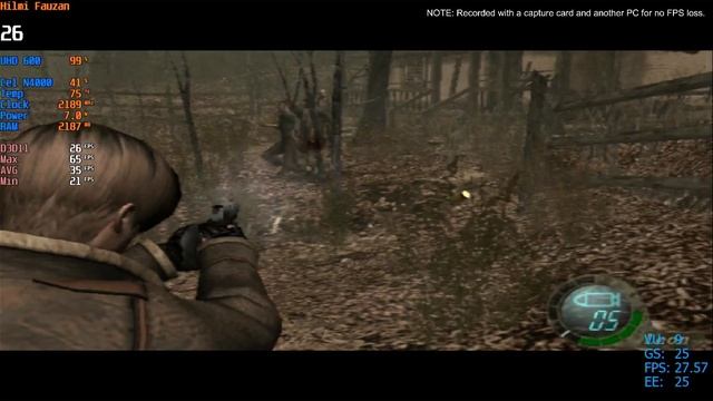 Resident Evil 4 | Celeron N4000 + UHD 600 | 4GB RAM | PCSX2 Stable смотреть онлайн