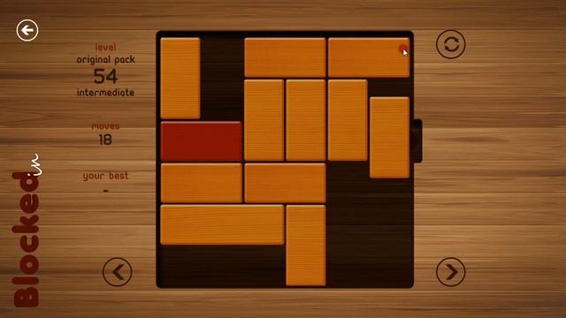 blocked in level 54 solution intermediate original pack windows 8 app смотреть онлайн
