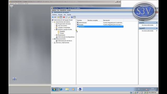 Windows Server 2008 - Privilegios de Administrador a usuarios solo en su estación de trabajo смотреть онлайн