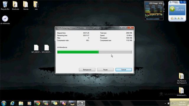 Multiple file part extraction using 7-zip смотреть онлайн