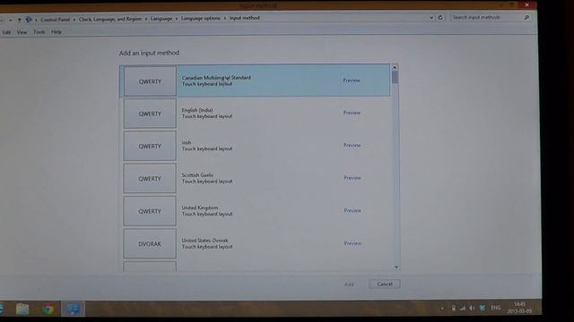 Windows 8 - Keyboard input method смотреть онлайн