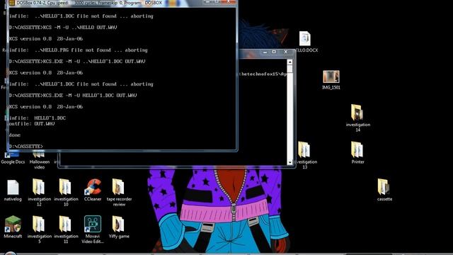 Trying the KCS program loading Data on a cassette tape attempt (failed) смотреть онлайн