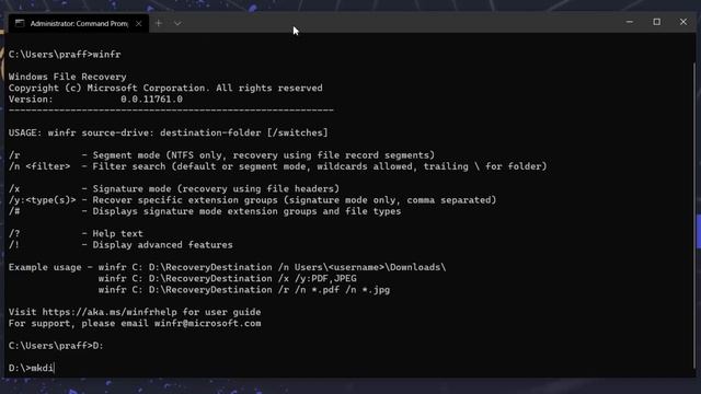 How to Recover Lost Files for FREE | Microsoft's new windows file recovery tool смотреть онлайн