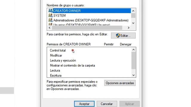 Permisos NTFS CONTROL TOTAL смотреть онлайн