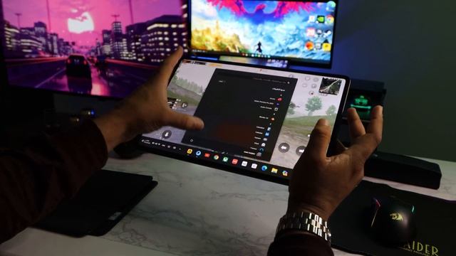 Pubg Mobile on touch screen laptop windows 11 Matebook E 2023 ببجي موبايل لابتوب لمس على شاشة ويندو смотреть онлайн
