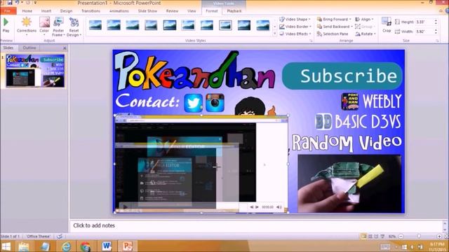 How to make an Outro in Microsoft Powerpoint (Free and No Download) смотреть онлайн